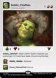 [Foil] Goblin Chieftain - Full Art (Borderless) (Rainbowfoil) (SLD #1615)