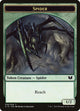Spider // Dragon Double-Sided Token (18 // 9) (Commander 2015)