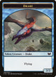 Drake // Elemental (020) Double-Sided Token (6 // 20) (Commander 2015)