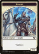 Knight (005) // Spirit (023) Double-Sided Token (5 // 23) (Commander 2015)