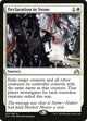 [Foil] Declaration in Stone (12) (Prerelease Cards)