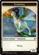 Elemental // Soldier Double-Sided Token (3 // 5) (Commander 2016)