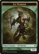 Elf Warrior // Zombie Double-Sided Token (15 // 11) (Commander 2016)