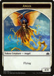 Angel // Saproling Double-Sided Token (5 // 19) (Planechase Anthology)