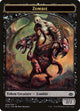 Zombie // Hellion Double-Sided Token (9 // 12) (Planechase Anthology)