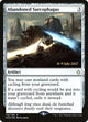 [Foil] Abandoned Sarcophagus (158) (Prerelease Cards)