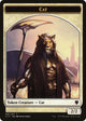 Cat // Cat Warrior Double-Sided Token (1 // 8) (Commander 2017)