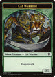 Cat Warrior // Rat Double-Sided Token (8 // 3) (Commander 2017)