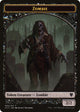 Zombie // Gold Double-Sided Token (5 // 10) (Commander 2017)