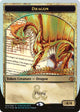 [Foil] Dragon Token (Gold) (4) (Media Promos)