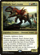 [Foil] Gishath, Sun's Avatar (XLN) (222) (Prerelease Cards)