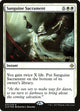 [Foil] Sanguine Sacrament (33) (Prerelease Cards)