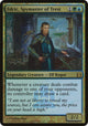 [Foil] Edric, Spymaster of Trest (Commander Launch Promo) (196) (Oversize Cards)