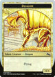 [Foil] Dragon Token (Gold) (16) (Unstable)