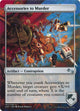 [Foil] Accessories to Murder (167) (Unstable)