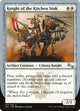 [Foil] Knight of the Kitchen Sink (D) (12) (Unstable)