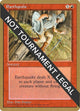 Earthquake - 1996 Eric Tam (4ED) (World Championship Decks)