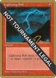 Lightning Bolt - 1996 Eric Tam (4ED) (World Championship Decks)