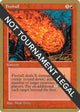 Fireball - 1996 Mark Justice (4ED) (World Championship Decks)