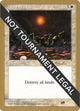 Armageddon - 1998 Brian Hacker (5ED) (SB) (World Championship Decks)
