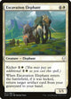 [Foil] Excavation Elephant (17) (Dominaria)