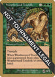 Weatherseed Treefolk - 1999 Matt Linde (ULG) (SB) (World Championship Decks)