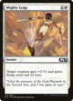 [Foil] Mighty Leap (28) (Core Set 2019)
