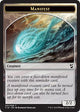 Manifest // Angel Double-Sided Token (1 // 3) (Commander 2018)