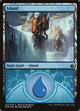[Foil] Island - Izzet (A03) (3) (Launch Party & Release Event Promos)