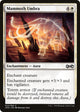 [Foil] Mammoth Umbra (24) (Ultimate Masters)