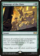 [Foil] Rampage of the Clans (134) (Ravnica Allegiance)