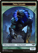 Frog Lizard Token (6) (Ravnica Allegiance)