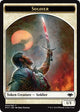 Soldier // Elephant Double-Sided Token (4 // 12) (Modern Horizons)