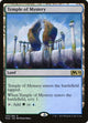 [Foil] Temple of Mystery (255) (Core Set 2020)