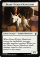 Heart-Piercer Manticore // Dragon Double-Sided Token (7 // 12) (Commander 2019)