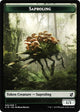 Saproling // Manifest Double-Sided Token (19 // 28) (Commander 2019)