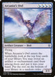 [Foil] Arcanist's Owl (206) (Throne of Eldraine)