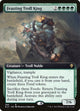 [Foil] Feasting Troll King (Extended Art) (368) (Throne of Eldraine)