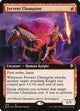 [Foil] Fervent Champion (Extended Art) (360) (Throne of Eldraine)