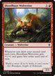 [Foil] Bloodhaze Wolverine (113) (Throne of Eldraine)
