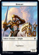 Knight Token (3) (Throne of Eldraine)