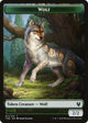 Wolf Token (11) (Theros Beyond Death)