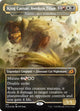 [Foil] King Caesar, Awoken Titan - Snapdax, Apex of the Hunt (381) (Ikoria: Lair of Behemoths)