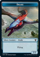 Drake // Insect (018) Double-Sided Token (8 // 18) (Commander 2020)