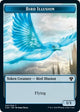 Bird Illusion // Beast (011) Double-Sided Token (7 // 11) (Commander 2020)