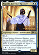 [Foil] Niambi, Esteemed Speaker (222) (Prerelease Cards)