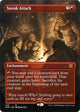 [Foil] Sneak Attack (Borderless) (348) (Double Masters)