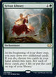 [Foil] Sylvan Library (5) (Commander Collection: Green)