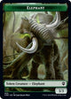 Elephant // Soldier Double-Sided Token (20 // 16) (Commander Legends)