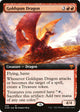 [Foil] Goldspan Dragon (Extended Art) (358) (Kaldheim)